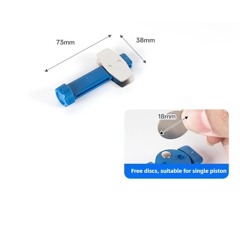 لصيانة الدراجات أداة توزيع وسادة فرامل السيارة أداة توزيع مكبس الدراجة شديدة التحمل ملحقات إصلاح مريحة المتوسع