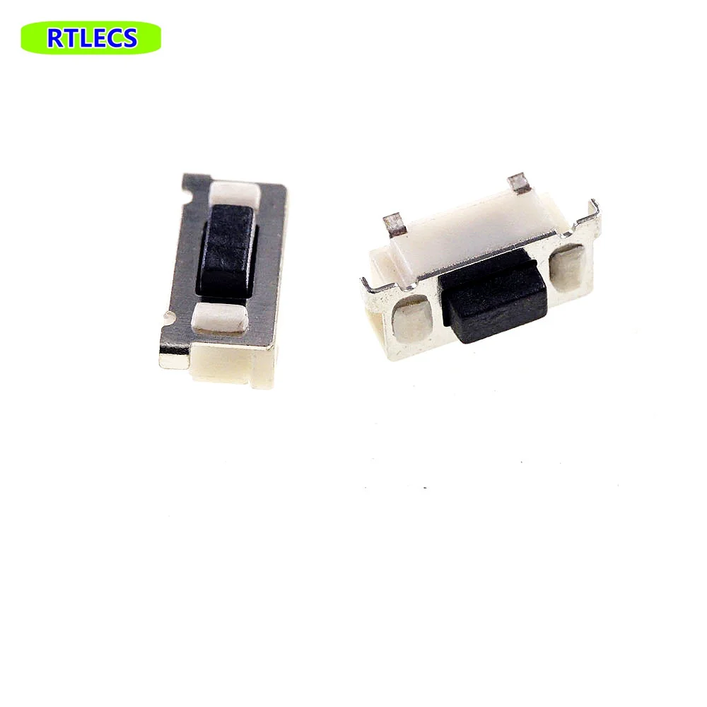 10pcs Tact Switch Horizontal SMD 3x6x3.5mm 250gf reflow solderable Rohs tactile push button SMT with 2 locators