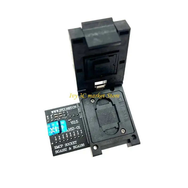 D7YC Emmc محول حرق مقعد استبدال BGA162/BGA186 Emmc قارئ الذاكرة محول #1