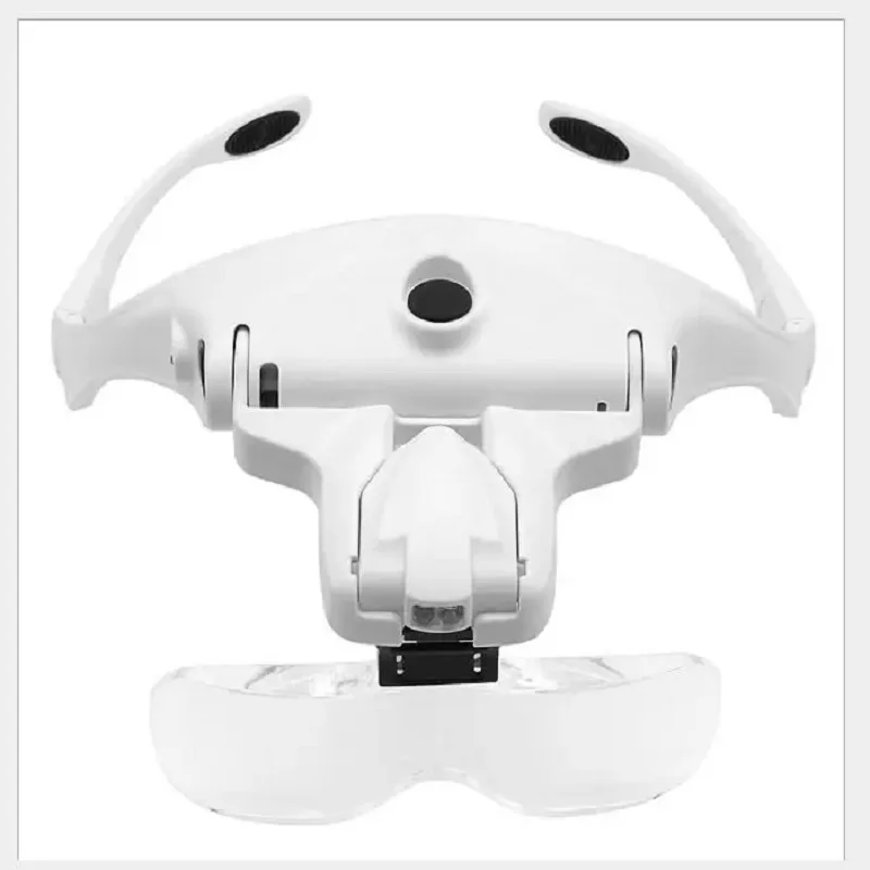 Imagem -06 - Lente de Ampliação Montada na Cabeça Óculos Ajustável Alta Ampliação le Headband Magnifier 1.0x 1.5x 2.0x 2.5x 3.5x 3.5x