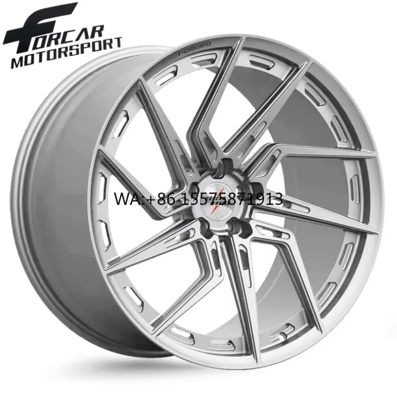 

Кованые легкосплавные диски Forcar Custom, двухсоставные, серебристые, 16-24 дюйма, для тюнинга автомобилей