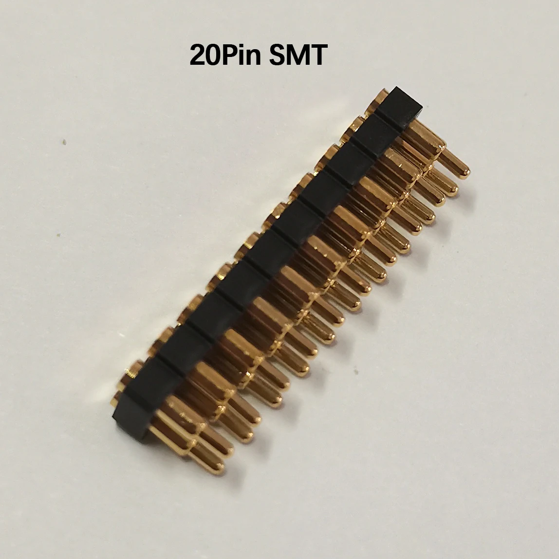 1 Stück DC-Stecker Pogo-Pin-Verbinder SMT DIP 2,54 mm Rastermaß 2345681012141620-Pin Doppelreihiger Federkontakt PCB Batterieladung – Detail 15