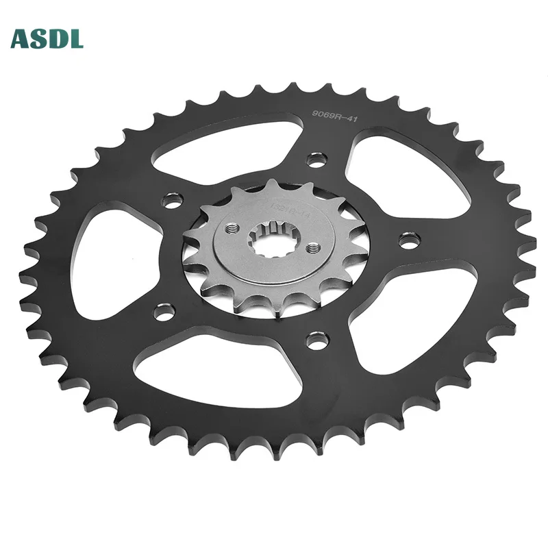 

520 40T 41T 14T Motorcycle Front and Rear Sprocket for CF Moto 250 NK CF250 2017-2021 250NK CF250-A 2021 CF250-BF 2021-22 250SR