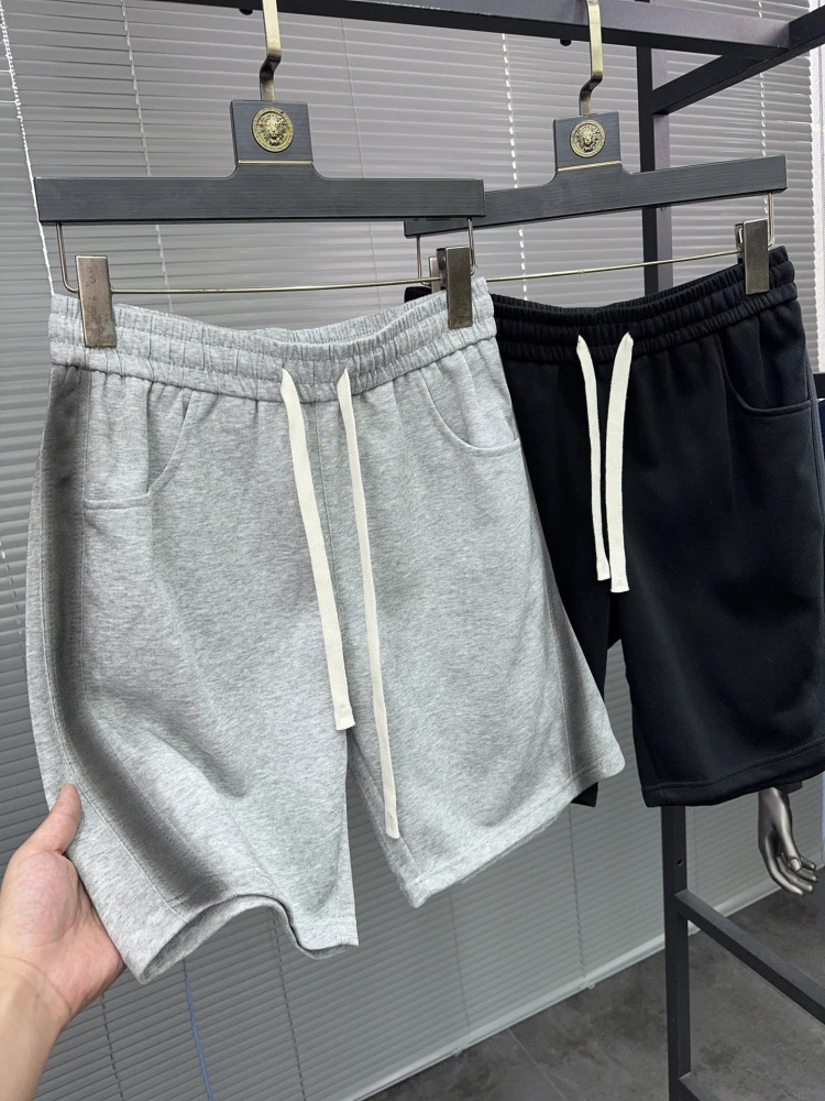 

Svip Мужские повседневные свободные прямые брюки с крашением, дышащие, удобные, летние, модные, городские, пять четвертей...