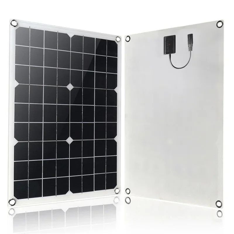4000W Power Inverter DC12V to AC110V + 600W Solar Panel Kit, Solar Charge Controller with Cables for RV Camping Off Grid Home