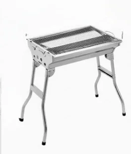 

Portable Barbecue Grill Charcoal Folding Household Stainless Steel Thick Barbecue Grill