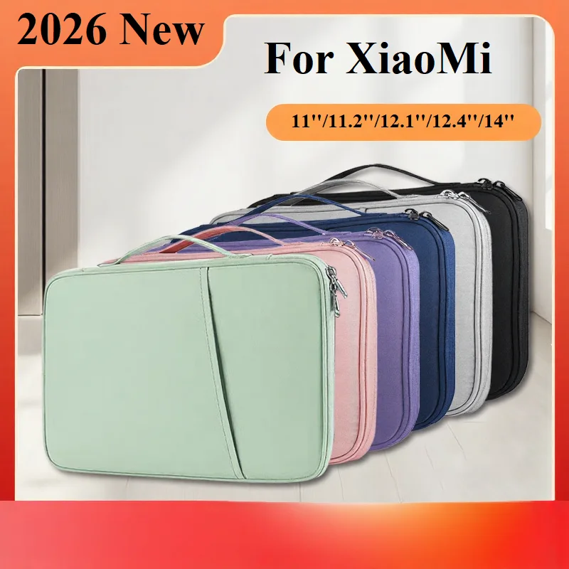 

Чехол-сумка для Redmi Pad 2 2025 SE 11, Redmi Pad Pro/Poco Pad 12.1, для Xiaomi Mi Pad 5 6 7 8 6S 12.4'' 11.2'' 14''