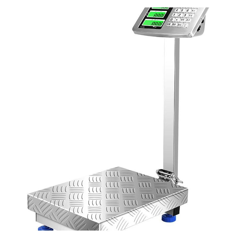 Коммерческие электронные весы из нержавеющей стали 200 кг, прецизионные складные водонепроницаемые весы 150 кг - сверхмощные кухонные весы для ванной комнаты