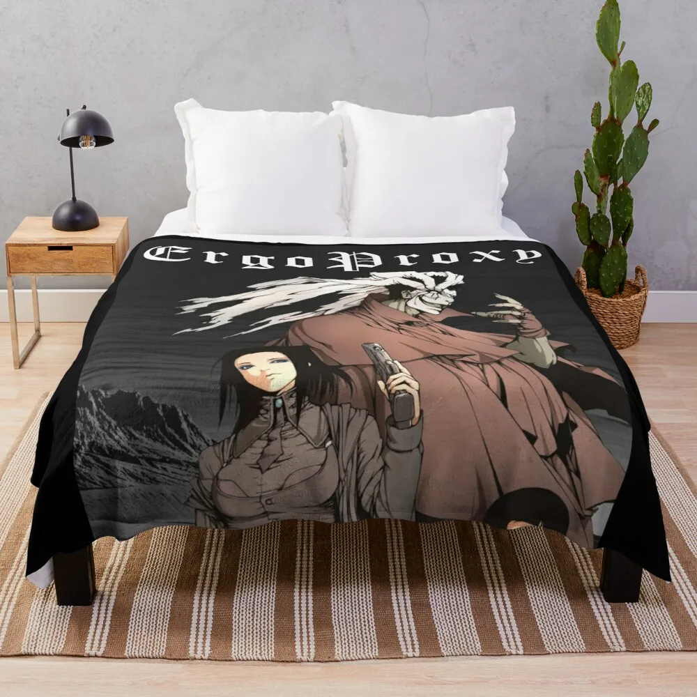 Ergo Proxy Throw Blanket Cute Plaid bed plaid Extra Large Throw Picnic Blankets