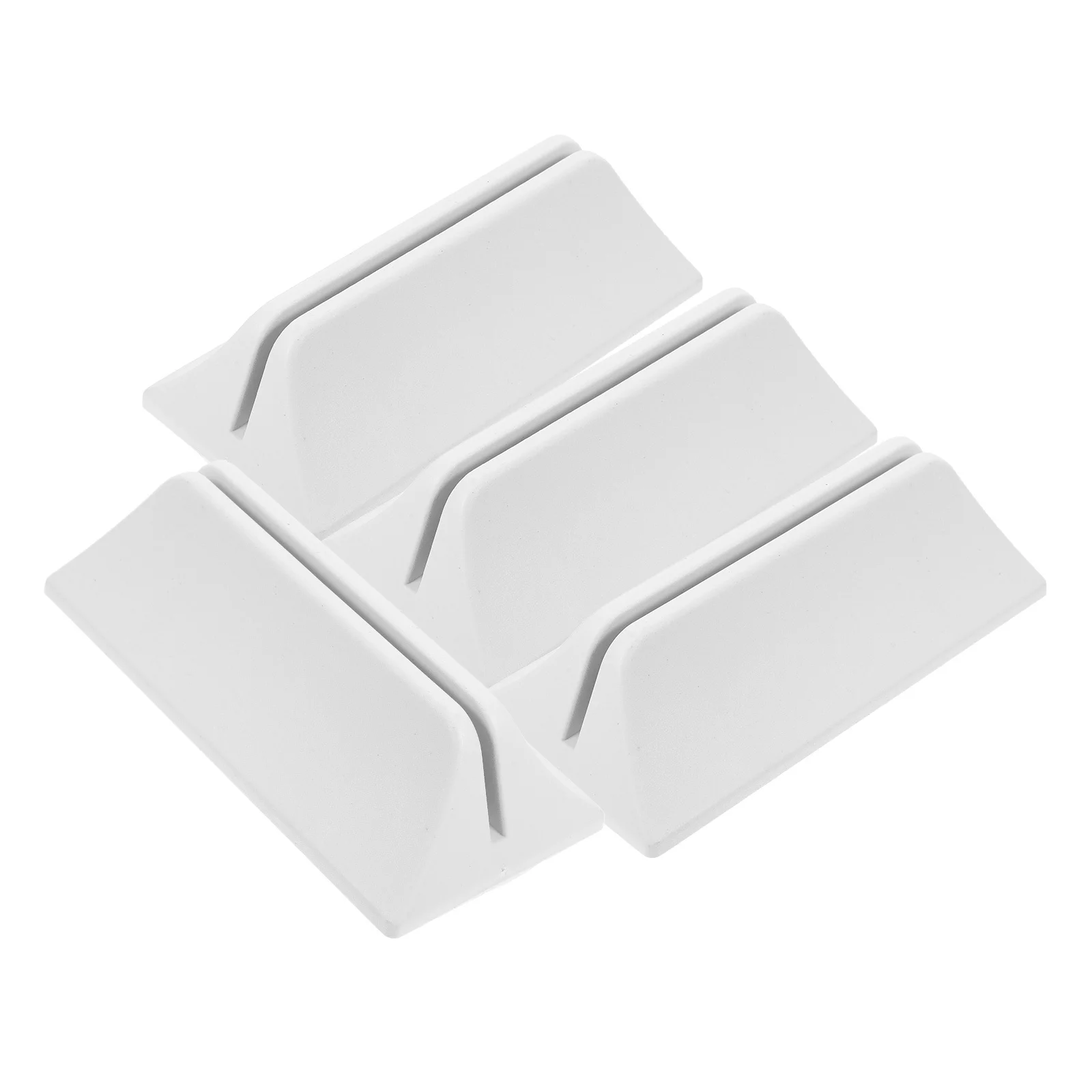 4 قطعة دعامة دعم التقسيم حامل مستقر لفواصل شاشة المكتب مقسم الغرفة البلاستيكية حامل قاعدة مقسم الشاشة #4