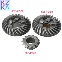 66T-45560 Yamaha Outboard Motor Gear Kit 66T-45551 66T-45571 For Parsun Hidea 2 Stroke 40HP 40X Forward Reverse Pinion