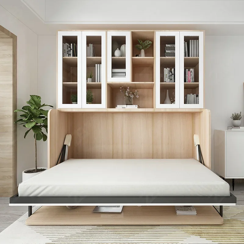 Invisible  Rollover  Rotating folding  Small apartment desk Hidden  Wardrobe Hidden wall Integrated