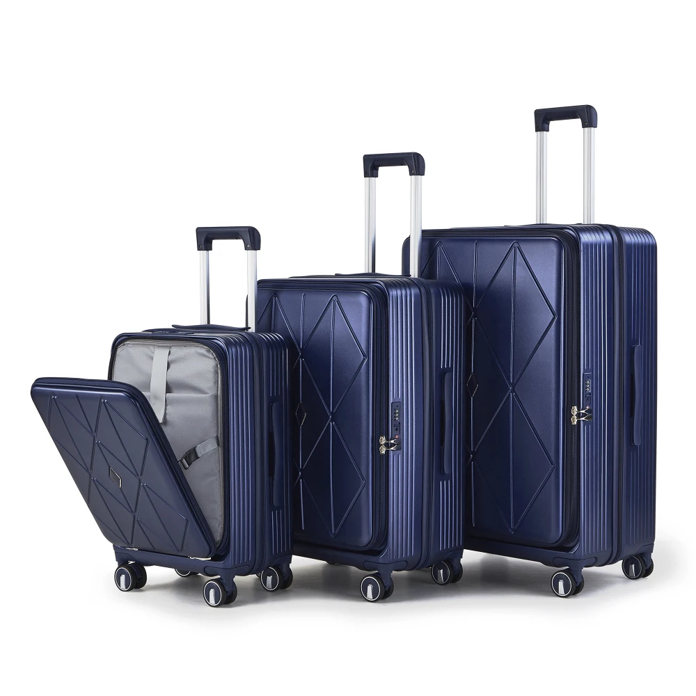 

Luggage Sets 3 Piece(20/24/28), Expandable Carry On Luggage with TSA Lock Airline Approved, 100% PC Hard Shell and Lightweight