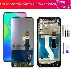 For Motorola Moto G Power 2020 LCD Display Touch Screen Digitizer Assembly With Frame XT2041DL Screen Replacement Repair Parts