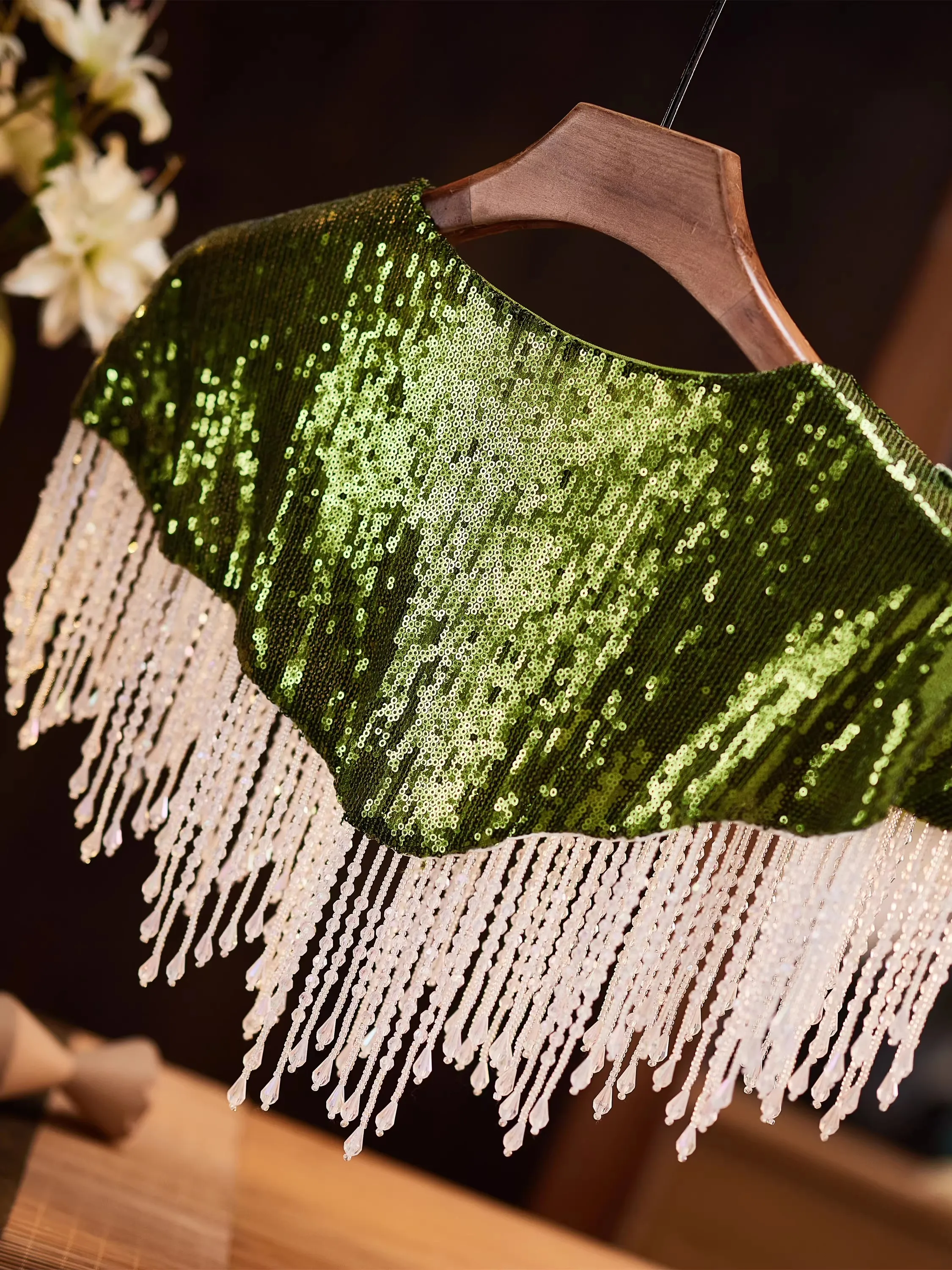 Ręcznie Robiona Zielona Haftow – Embroidery Pashmina recenzja i cena