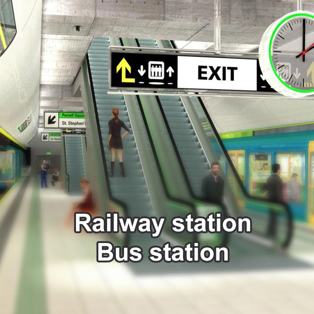 VETO حجم مخصص 8 49 بوصة شاشة شريطية ممتدة للتسويق الرقمي مطار الجرف حافة الترا أنيق مركز تسوق OEM التجزئة