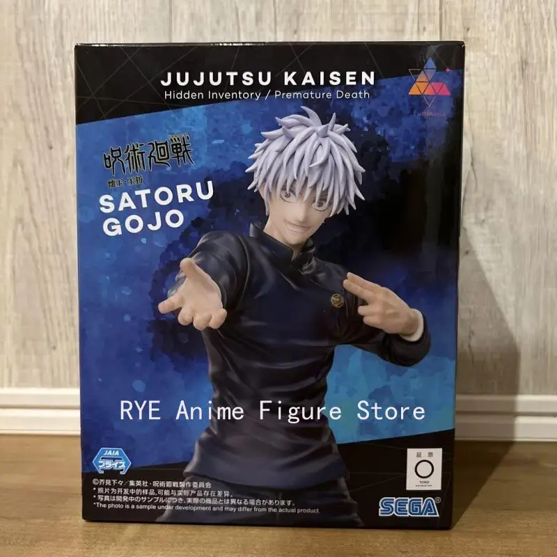 

Подлинная Sega Jujutsukaisen Luminasta Casket and Temptation Satoru Gojo, оригинальная аниме-фигурка, модель, коллекционная фигурка, игрушки, подарок