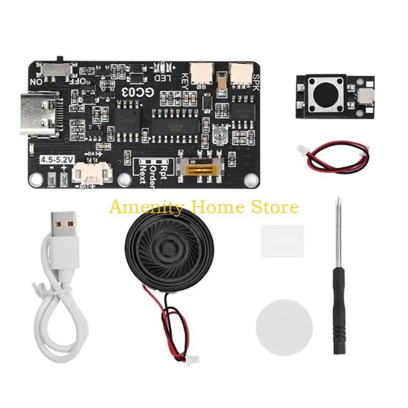 F26C Creative Gift Customizable Sound Voice Message Recorders for Music Greeting Card
