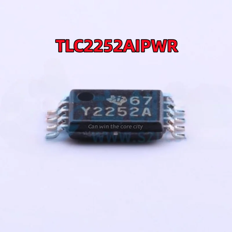 50 PCS / LOT New spot TLC2252AIPWR TLC2252A screen printing Y2252A TSSOP8 operational amplifier IC