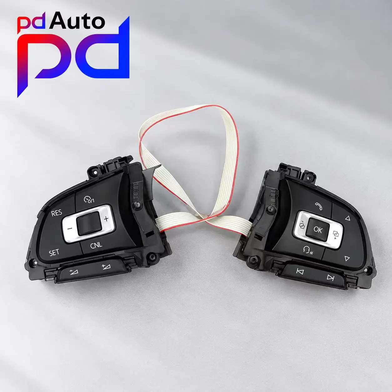 For VW Multivan Multifunction Steering Wheel Control Button Switch Assembly OE 7E0959442 7E0 959 442 Auto Replacement Parts