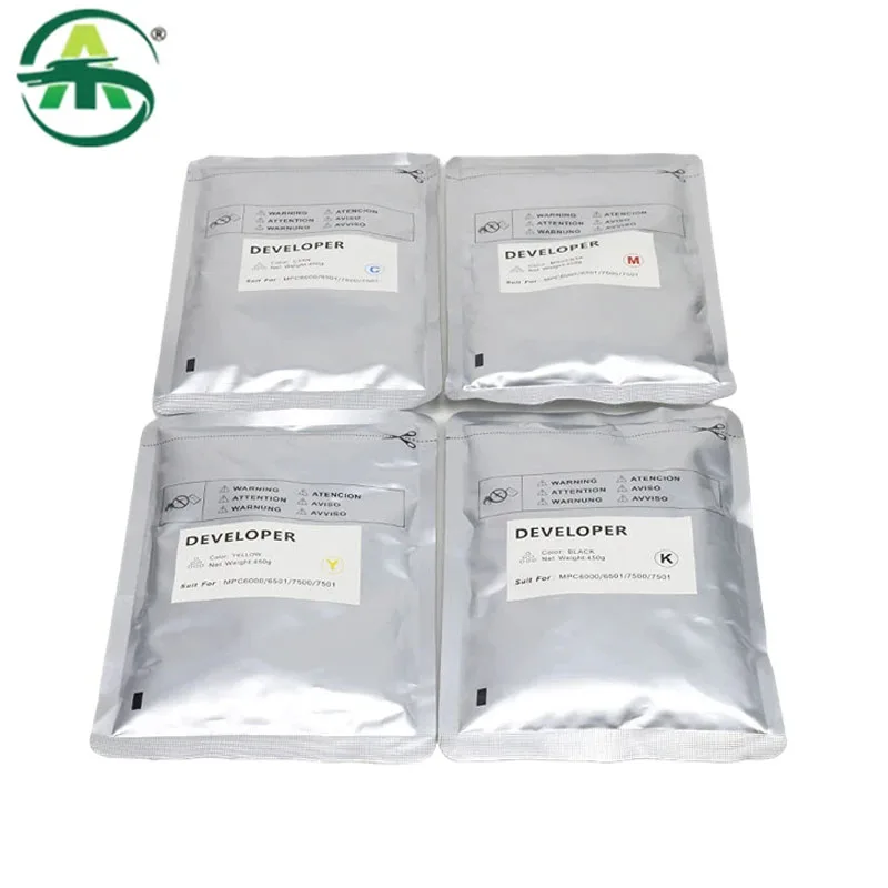 4PCS/1Set MPC7500 Developer For Ricoh Aficio MPC6000 C7500 C7501 C6501 Highly Stable Toner Powder