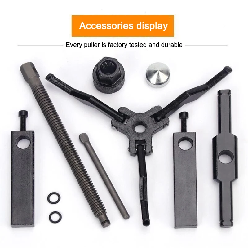 Inner bearing pull horse inner bore bearing dismounting tool three-jaw pull-out puller multifunctional inner ring code puller