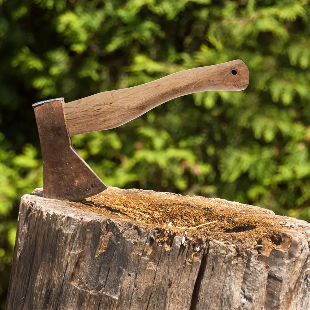 

2pcs Replacement Wood Replacement Non-Slip Non-Skid Axe Handle Repair Tool Practical Handle For Axe For Hatchet