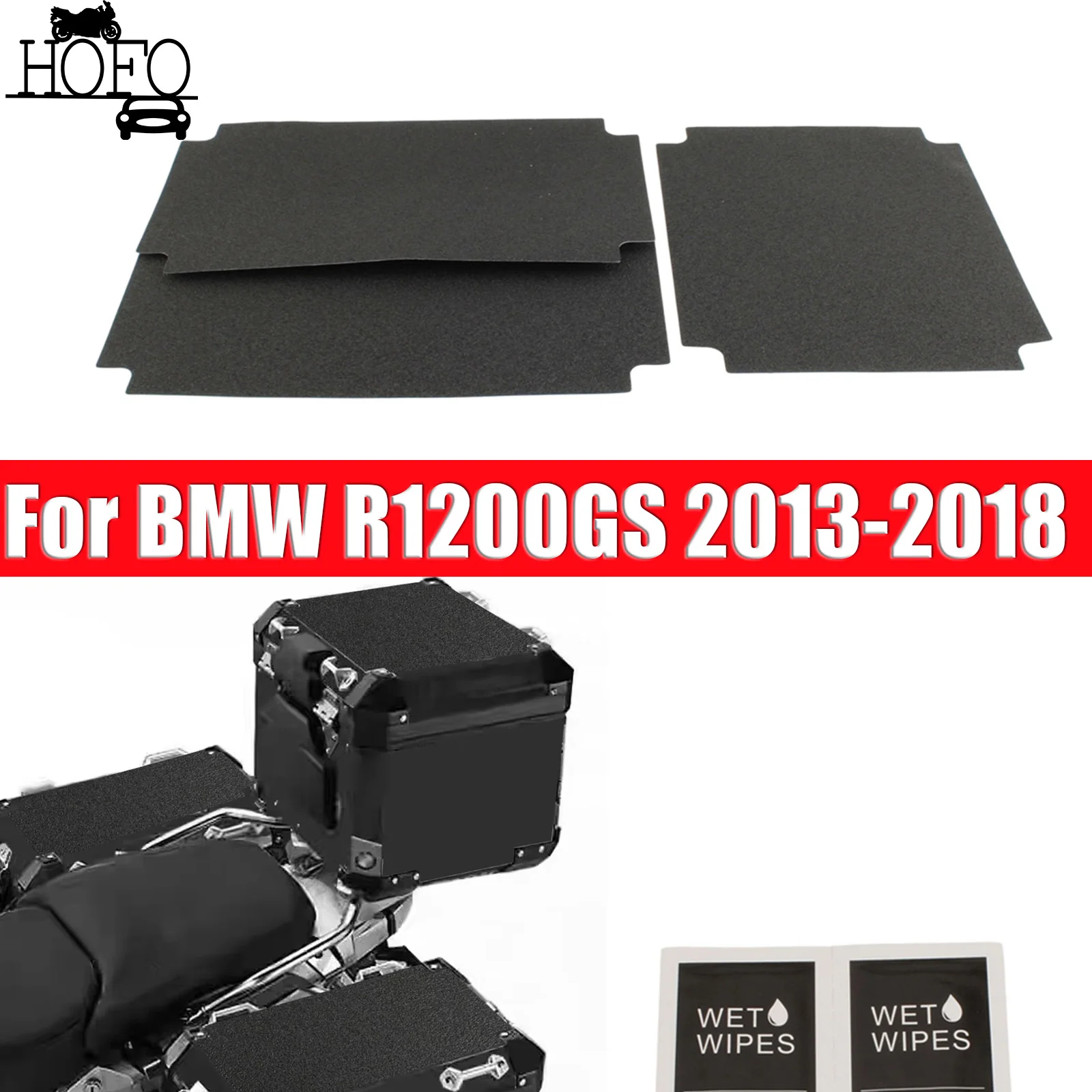 For BMW R1200GS 2013-2018 Luggage Side Box Top Non-slip Cover Pad