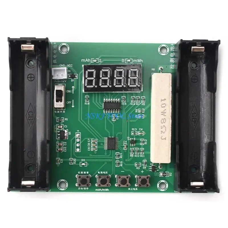 L8RC Professional 18650 Battery Capacity Checker 9 Auto Cycles and Small Build