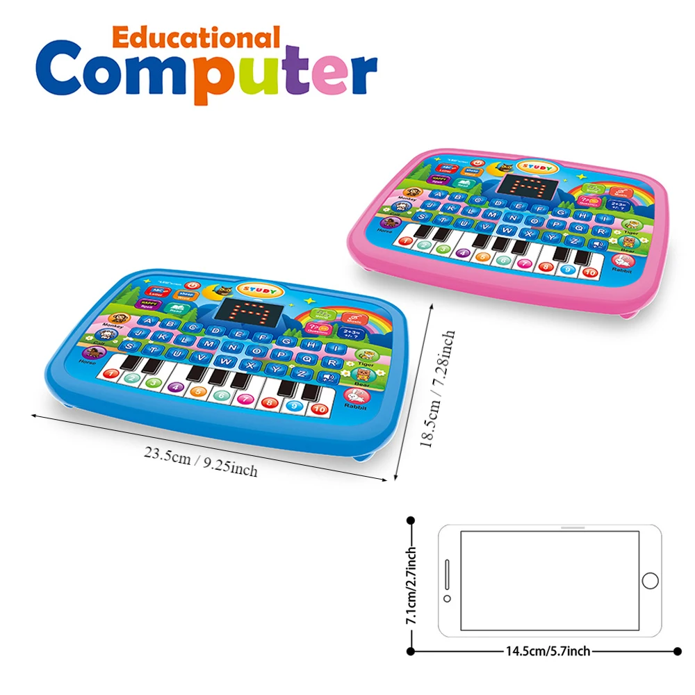 Multi functional early childhood education machine toys, letters, numbers, and music, gifts for boys and girls (no batteries)