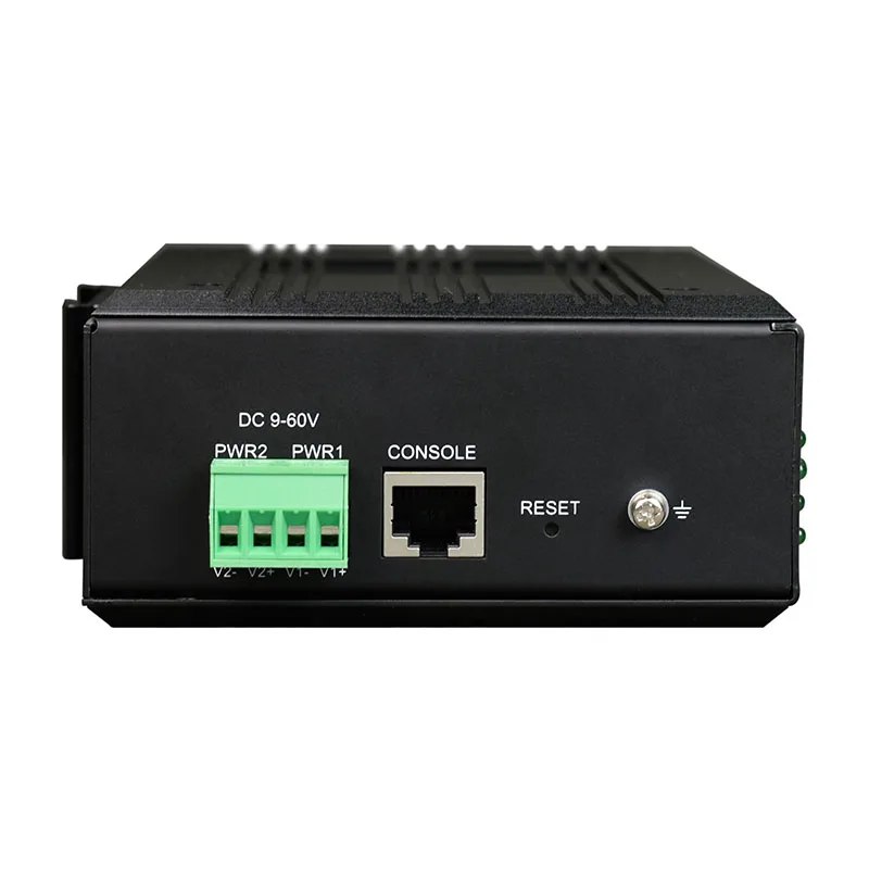ERPS Managed DIN Rail 8 Port Gigabit Ethernet and 4 1000M SFP Industrial Switch