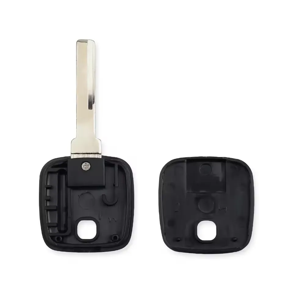 Carcasa para llave de coche con mando a distancia, hoja en blanco NE66 sin cortar para Volvo VOLVO S40 V40 D30 S60 S80 XC90 XC60 2003-2016