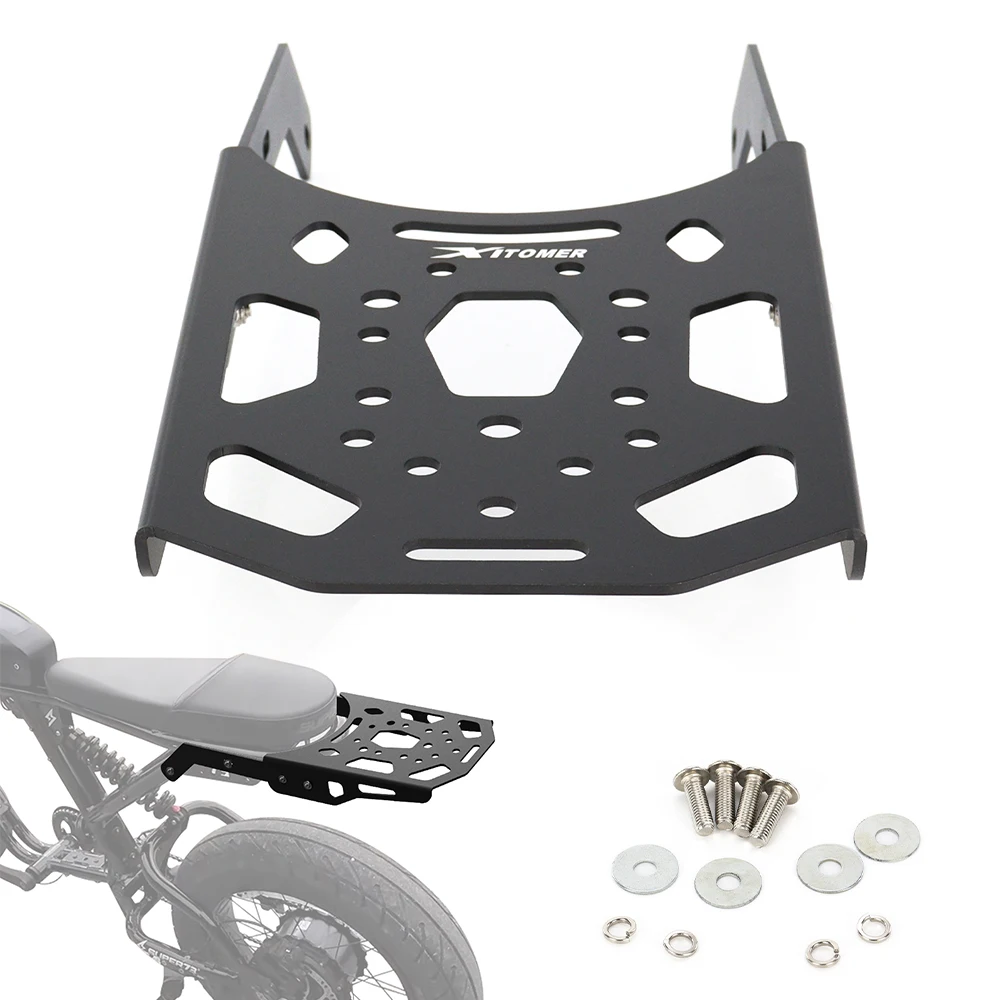 

For Super73 R Series Super 73 R Series Electric Bike Rack Luggage Rack Rear Carrier Rack Cargo Frame Top Case Tail Bag Support