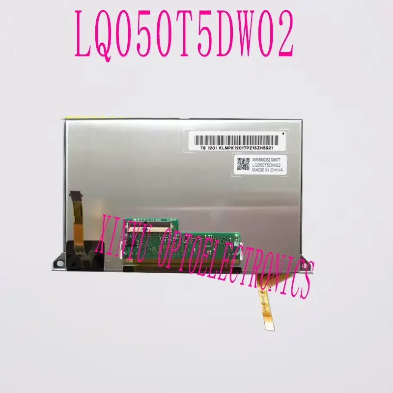 Original 5 Inch LCD Display LQ050T5DW02 With Touch Screen For Chrysler Dodge FIAT Car DVD GPS Navigation LCD Modules lq050t5dw02