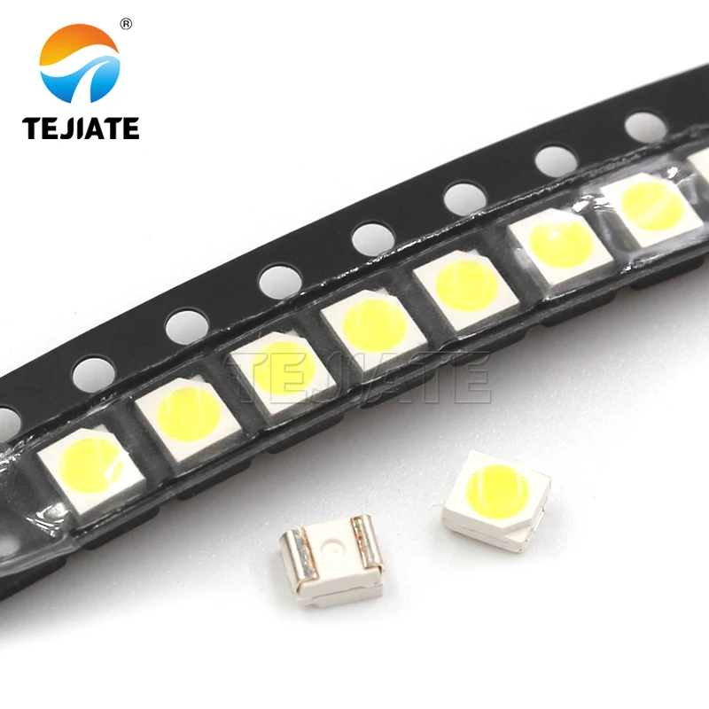 سطوع عالية 1210 SMD صمام ثنائي باعث للضوء LED حبيبات مصباح مستديرة متفاوتة الأحجام 3528 أبيض نقي الزمرد الأخضر الدافئ الأبيض الأحمر الأصفر الضوء الأزرق