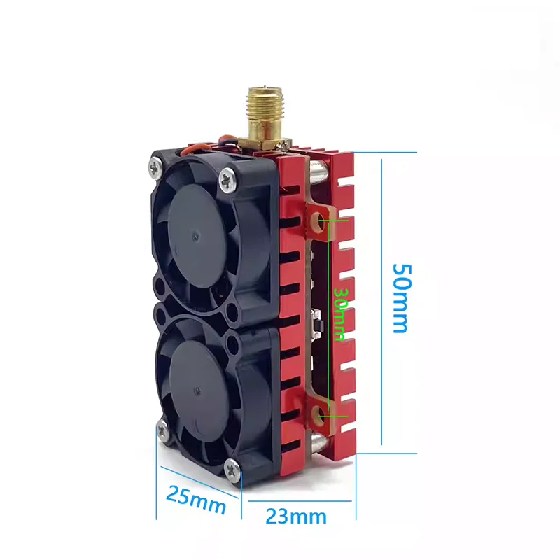 AeroPartsSLONWAKE 5.8G 5000mW Long-Range FPV Video Transmitter - Audio Enabled for Racing Drones & Fixed-Wing UAVs