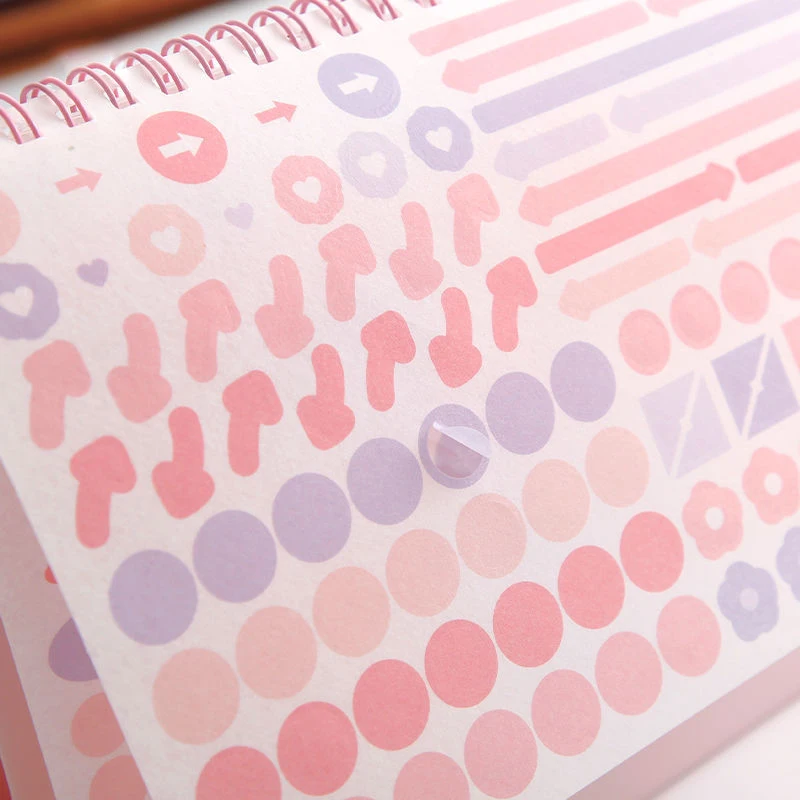 تقويم الحد الأدنى الإبداعي للطلاب ، ديكور سطح المكتب ، تقويم شهري محمول لتسجيل الأحداث ، 2024 سنة