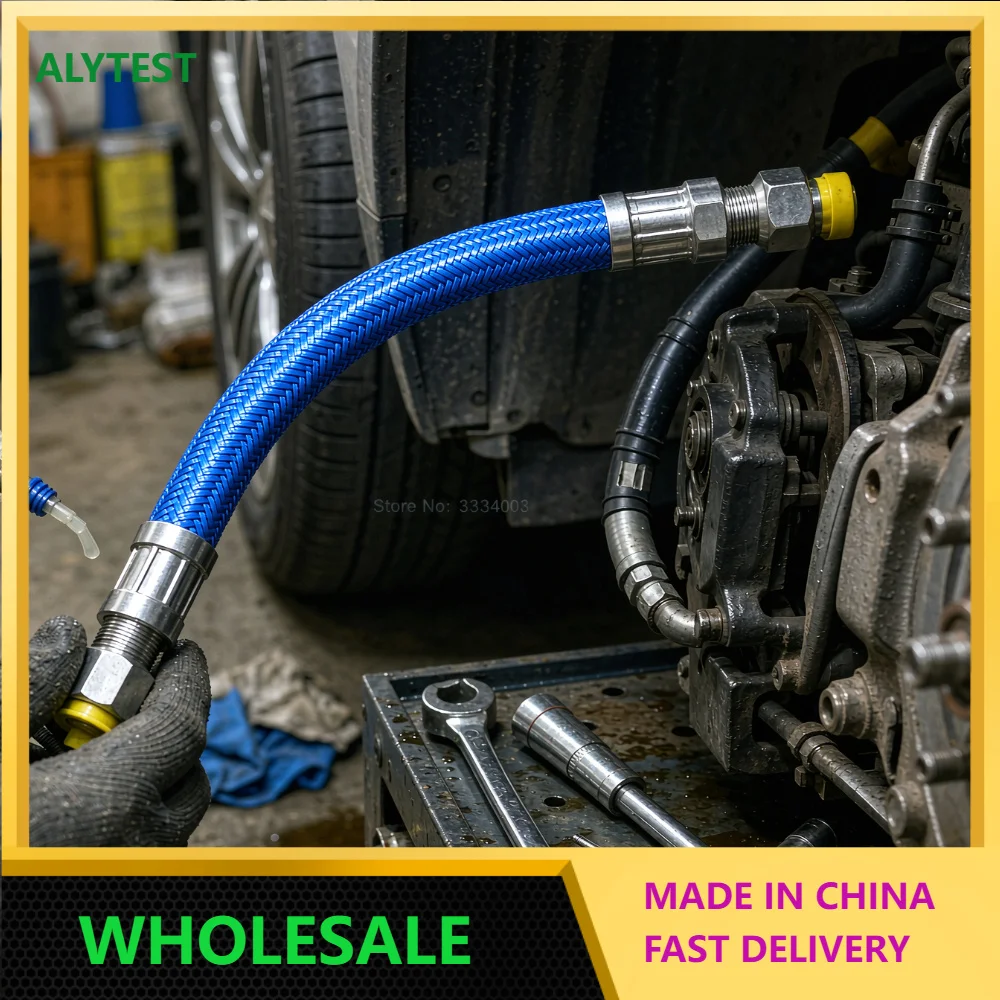 45CM 2500bar High Pressure Diesel Pipe for Common Rail Test Bench Fuel Delivery Tube Repair Tools