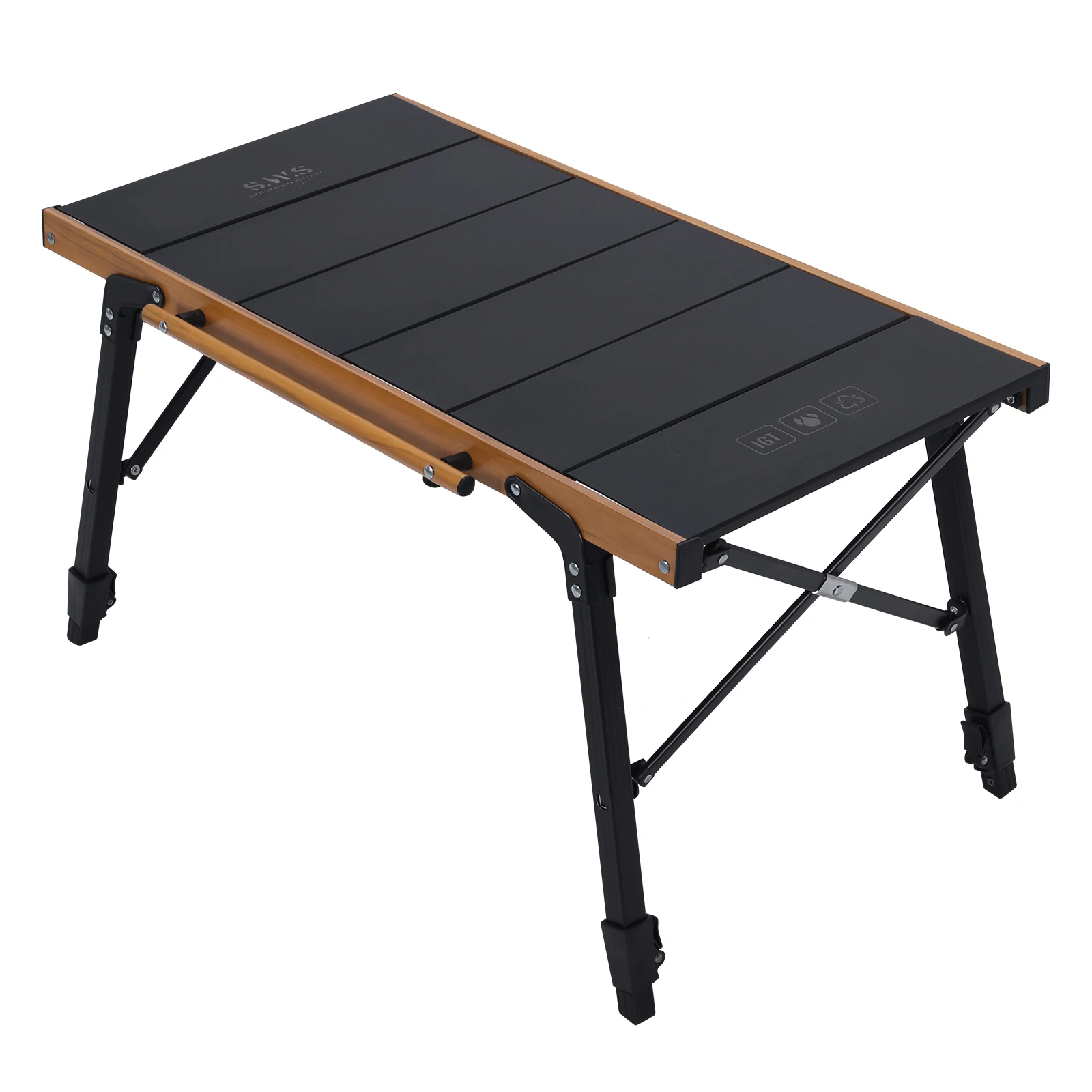 

IGT Unit Combination Table with Storage Bag Ultralight Aluminum Camp Table for Picnic Barbecue Hiking Fishing