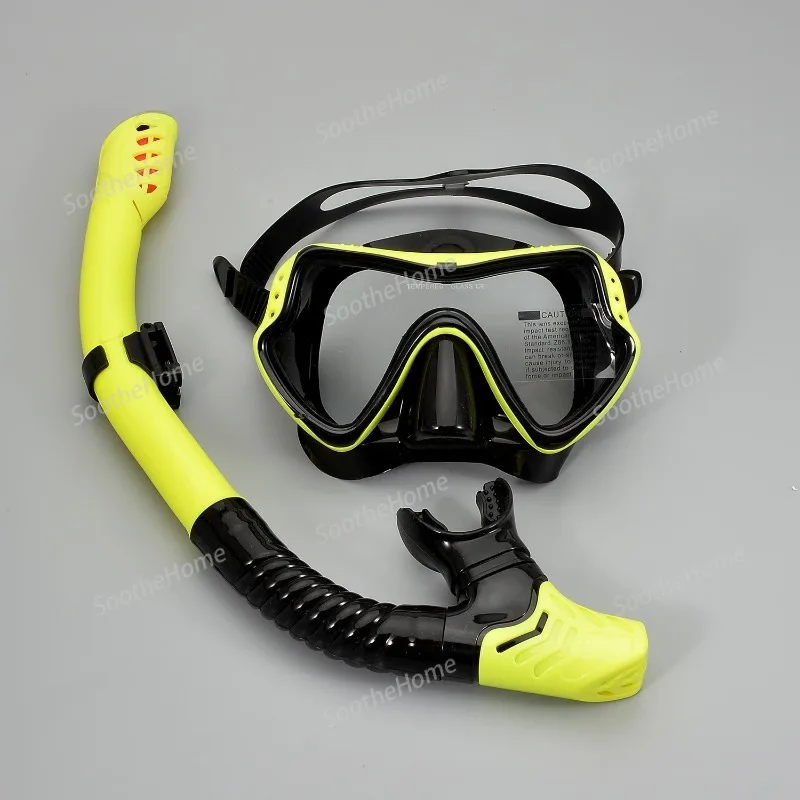 New Professional Snorkel Diving Mask Snorkels Goggles Glasses Diving Goggles Swimming Tube Set Snorkel Mask Adult Unisex