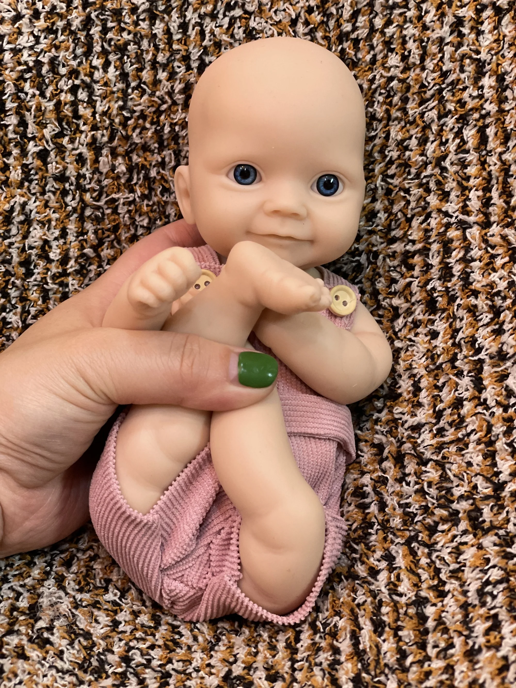 28CM Unpainted Silicone Girls Whole Body Soft Solid Silicone 8 Styles Newborn Baby Dolls Toys For Gifts Reborn Corpo De Silicone