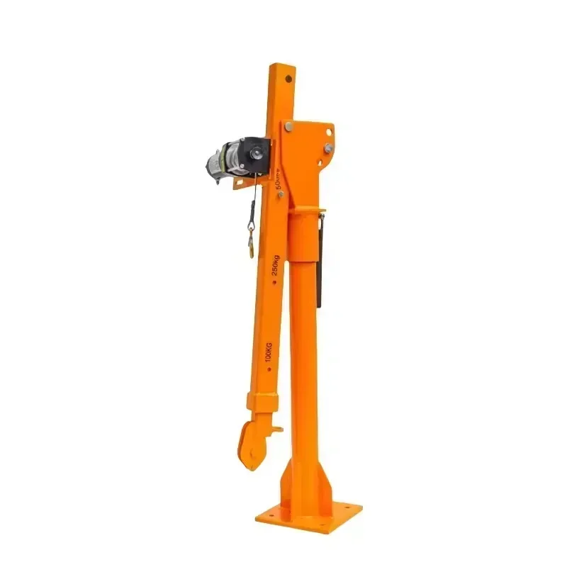 12v Mobile Mini Lifting Crane 500kg Small Car Hot sales