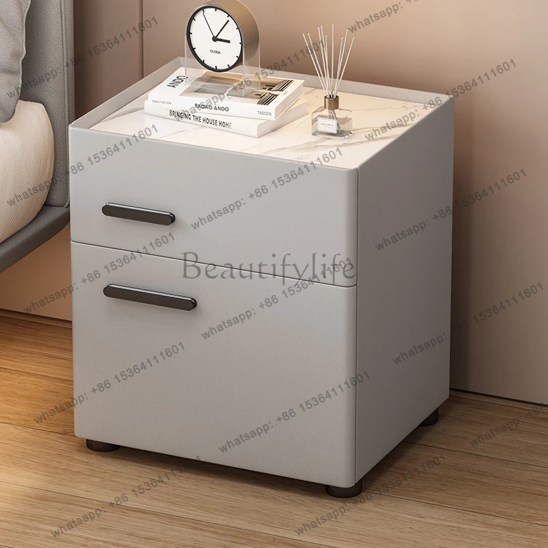 Bedside Cabinet Safe Smart Solid Wood Safe Bedside Cabinet