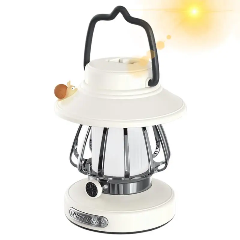 Tent Lanterns For Camping Lantern For Camping Portable Tent Light Camping Lights Snail Design Brightness Adjustment For Tents