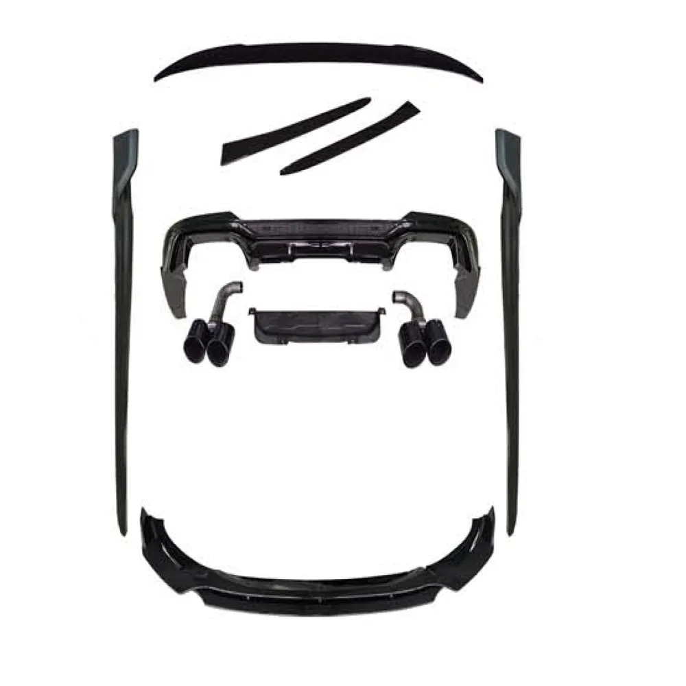 

Suitable for X4 Series G02 BMW Black Knight AEROKIT Glossy Black body Kit