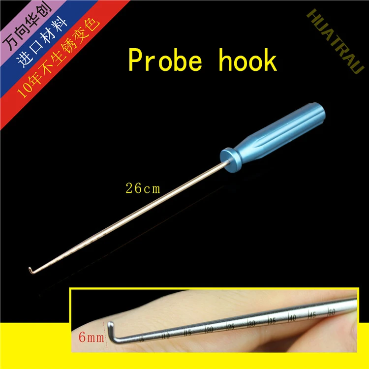 Probe hook hook probe orthopedic instruments medical sports medicine cruciate ligament reconstruction PCL DCL