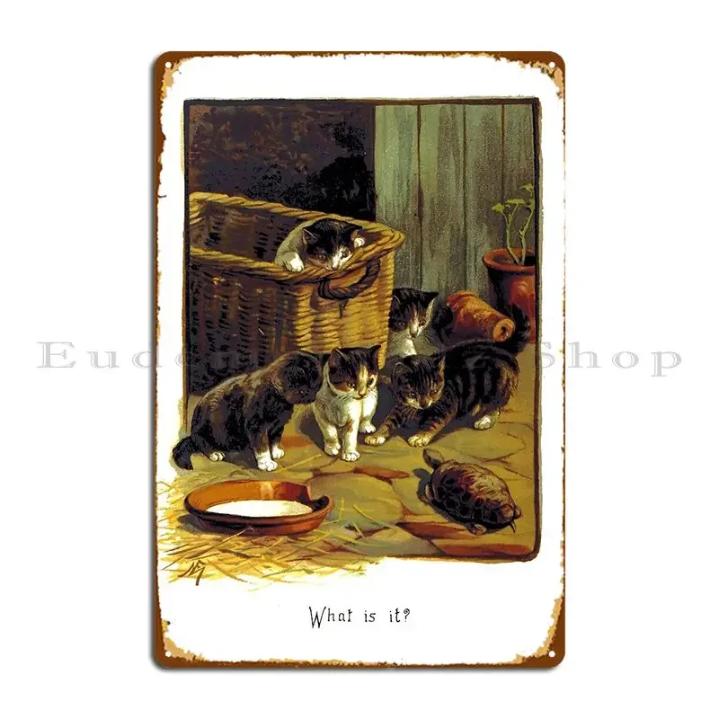 

Металлический знак «Четыре кота и черепахи» для гостиной, дизайн кинотеатра, настенная роспись, жестяная вывеска для кинотеатра, плакат