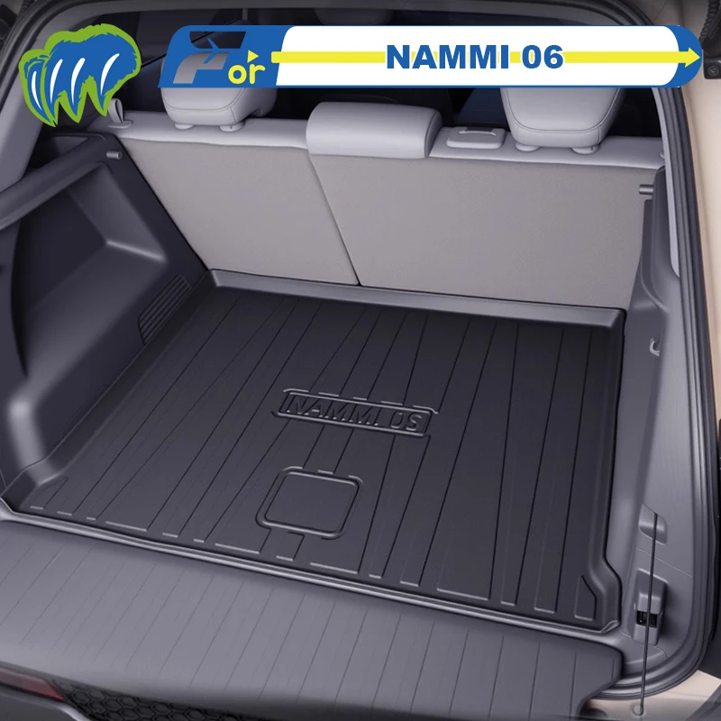 

For DongFeng NAMMI 06 2025-2026 Custom Fit TPE Car Trunk Mat Cargo Mat 3D Shaped Laser Measured Trunk Liners Rear Trunk Mat