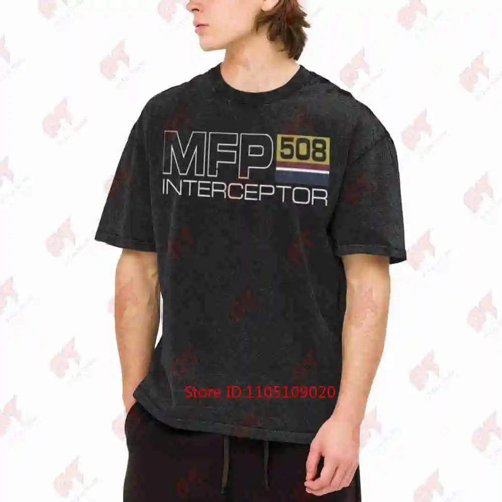 Mfp 508 Interceptor Vintage Washed Tee Pure Cotton T-Shirt