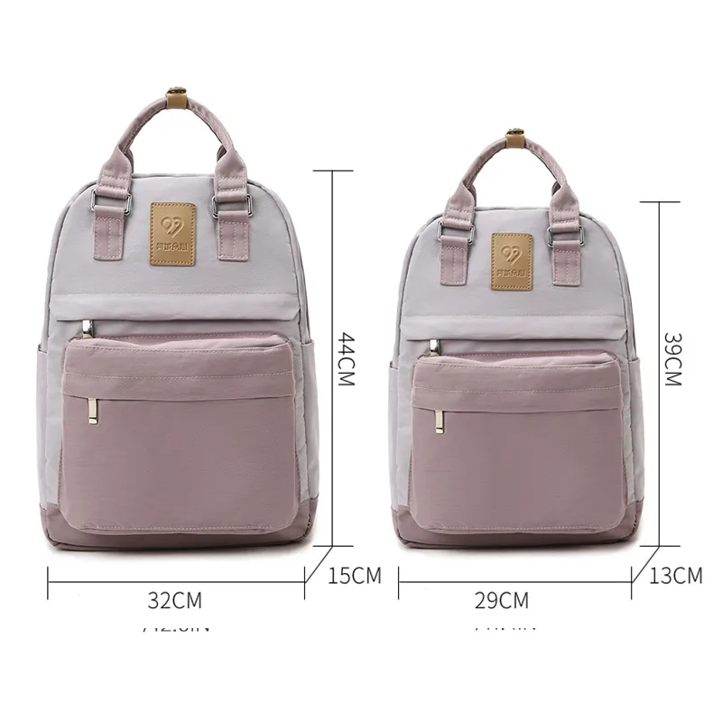 Schoolbag Female College Student casual japanese style Junior High School Student 16inch Computer Backpack Large Capacity Backpack